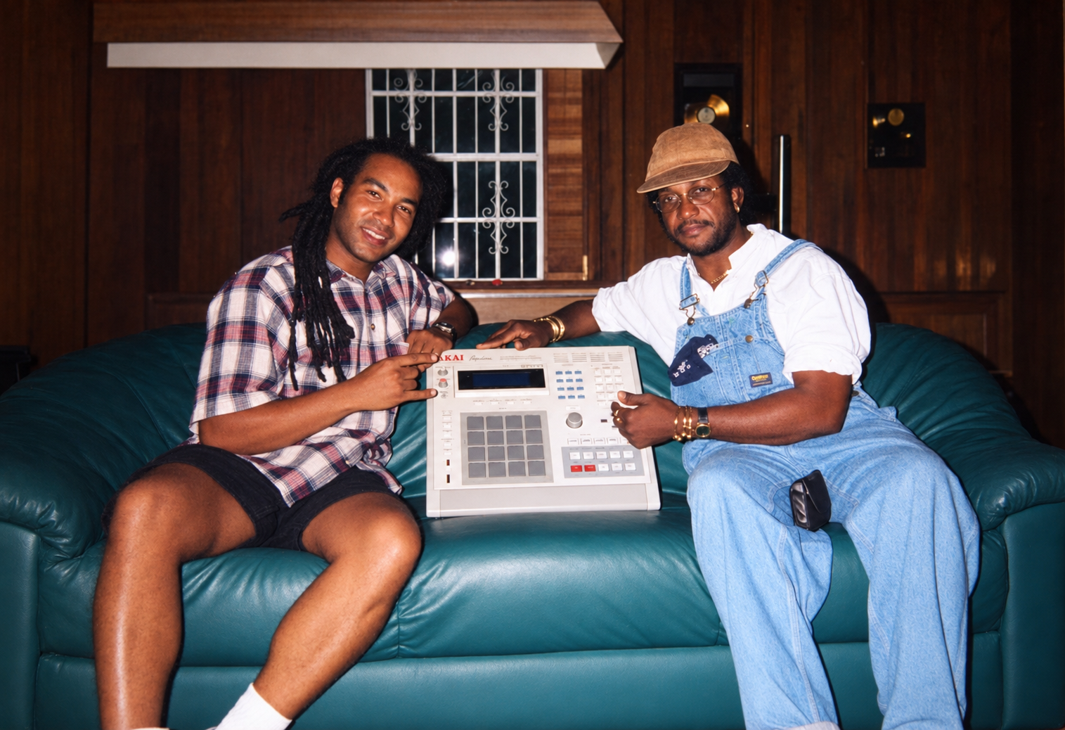 Yovo et Sly au Compass Point Studio