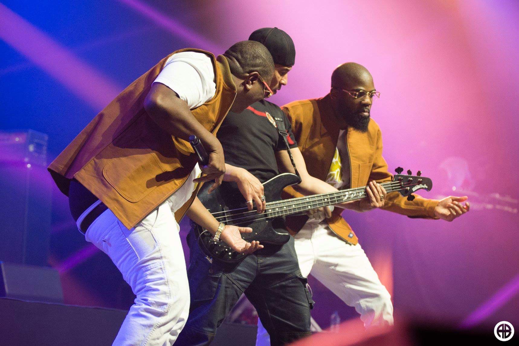 Yovo avec Jacky et Ben-J