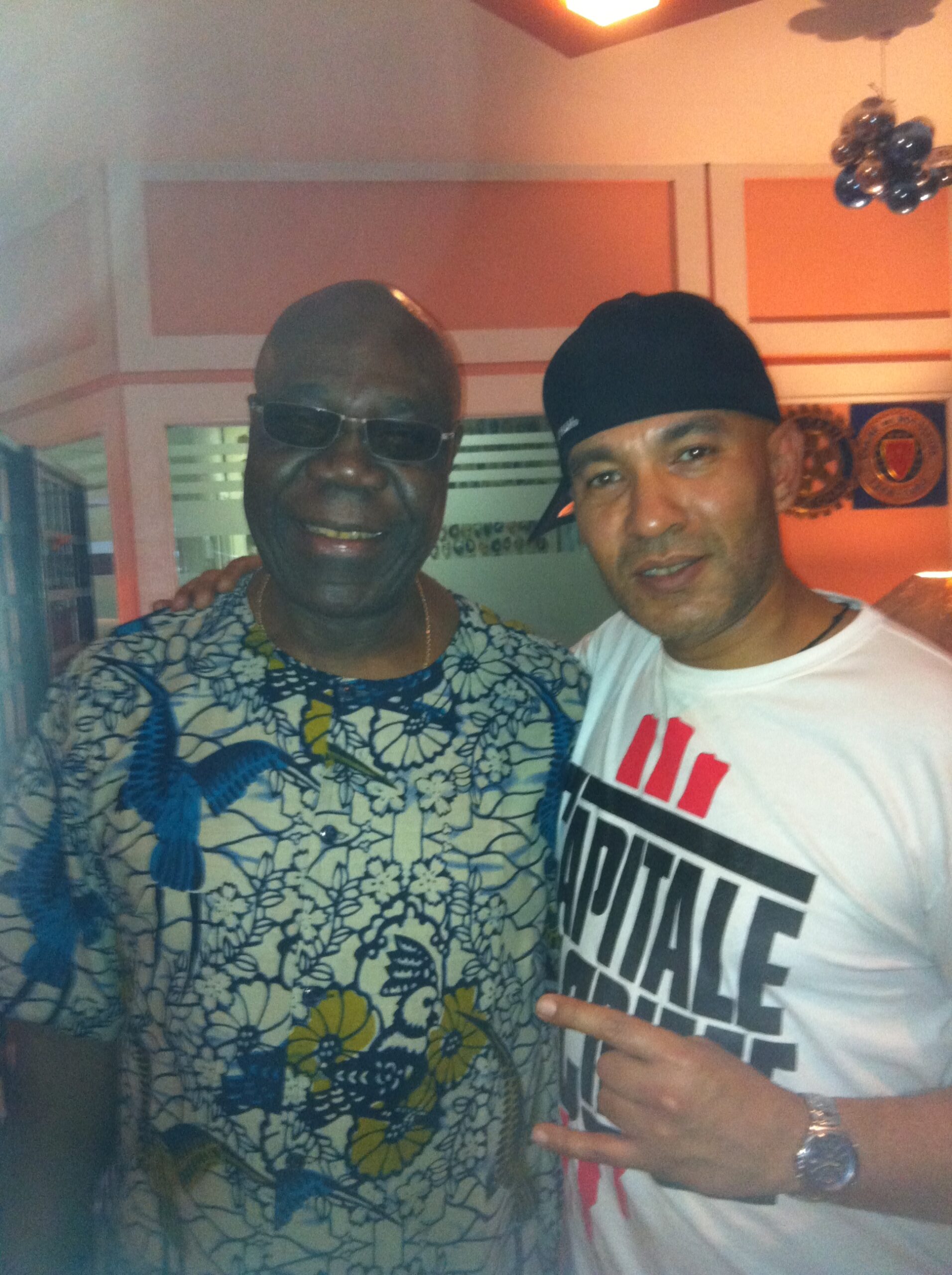 Yovo et Manu Dibango