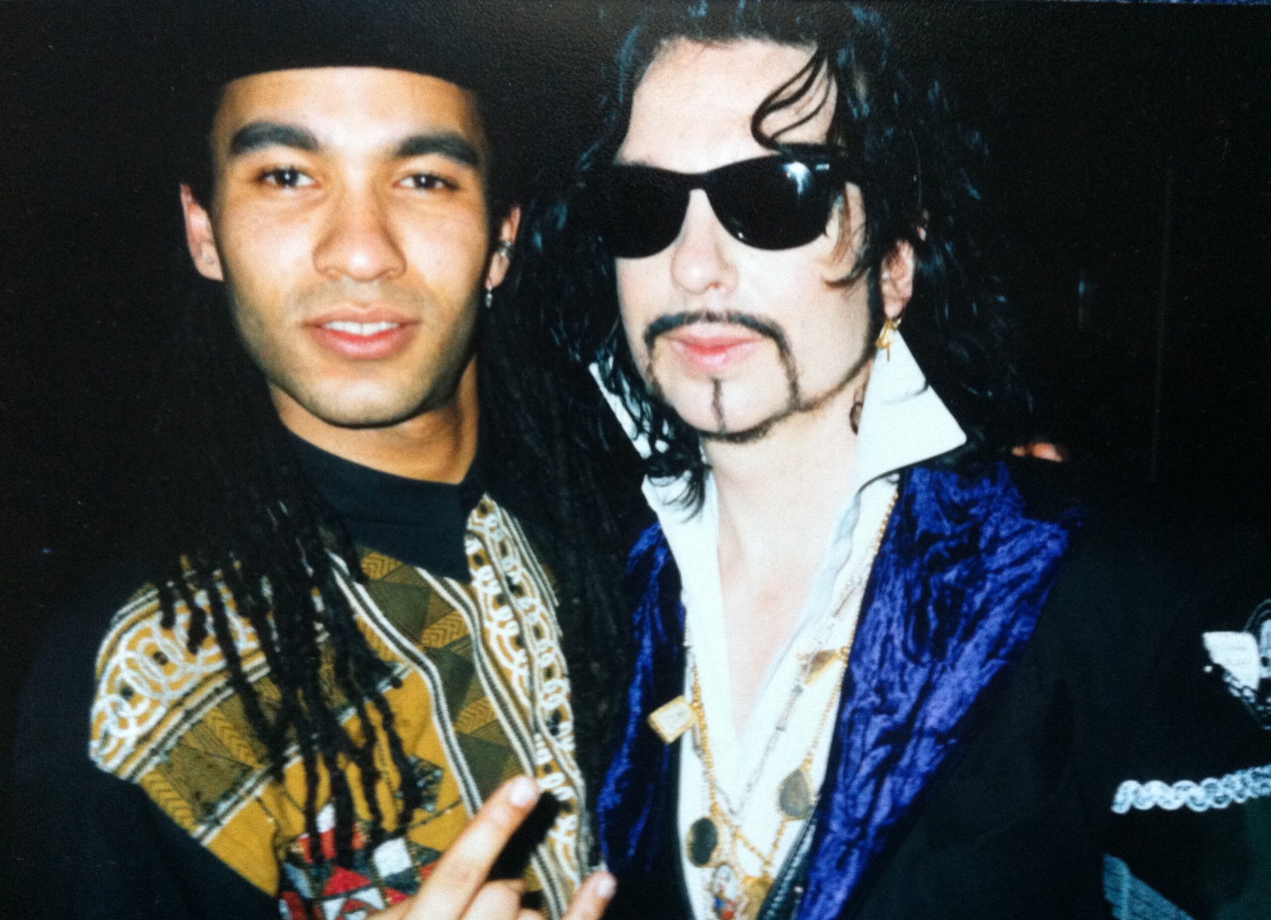 Yovo et Dave Stewart