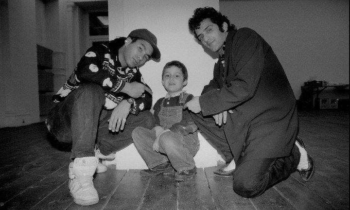Yovo avec Lyes et Rachid Taha