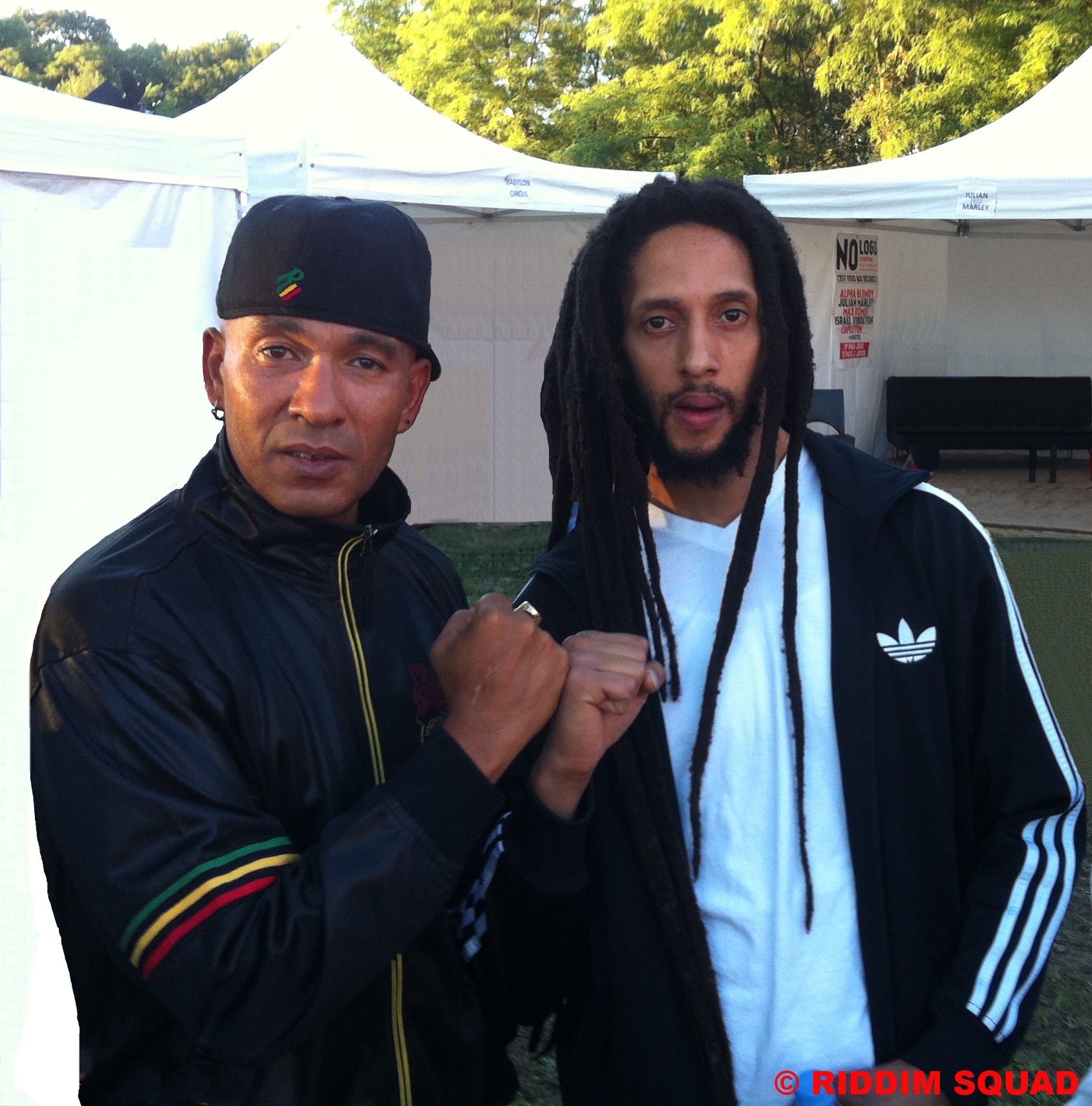 Yovo et Julian Marley